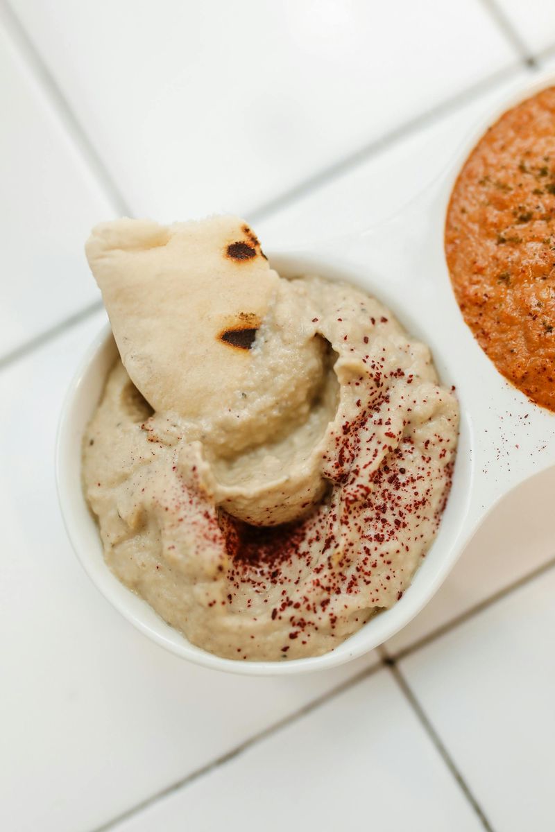 Muhammara with pita