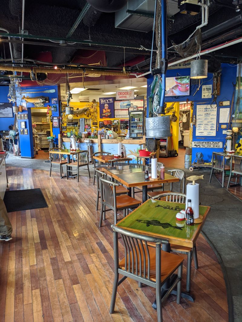 This Michigan Dockside Fish Shack Serves Crispy Whitefish & Chips That Taste Like Pure Traverse City Summer 14 Bright Nautical Vibes