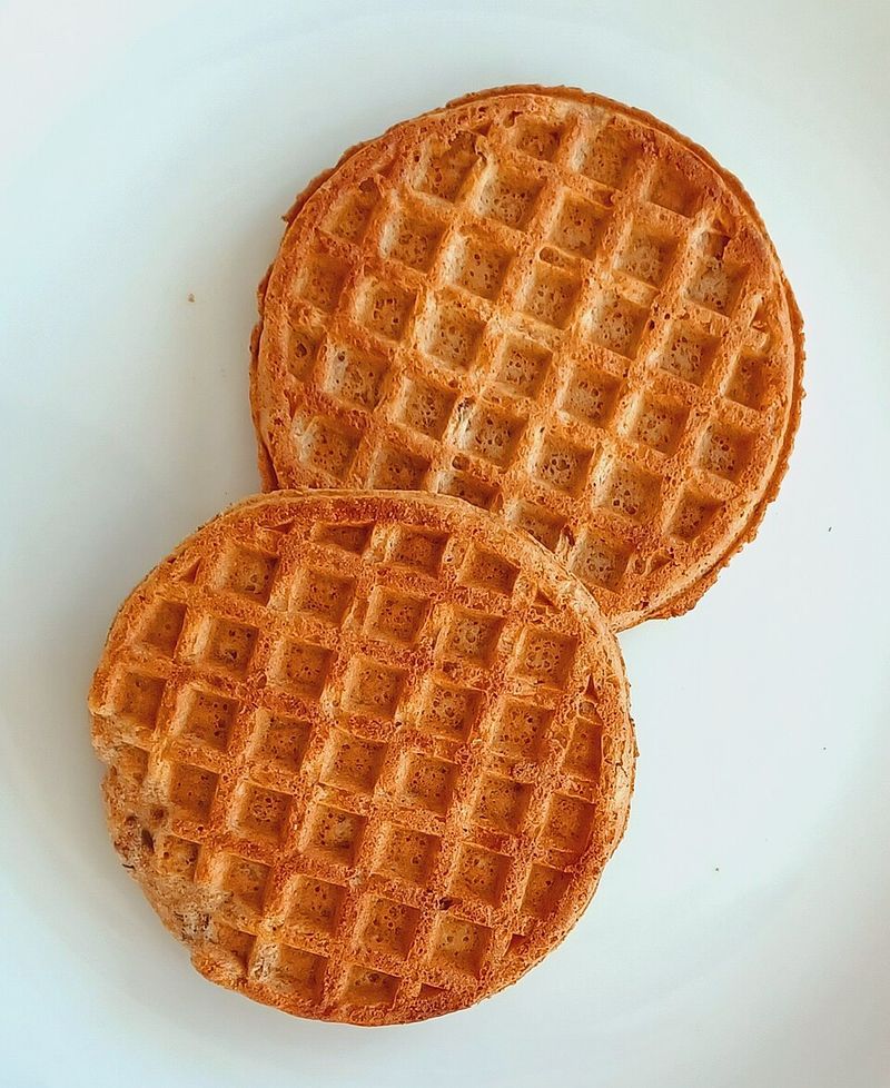 Frozen waffles