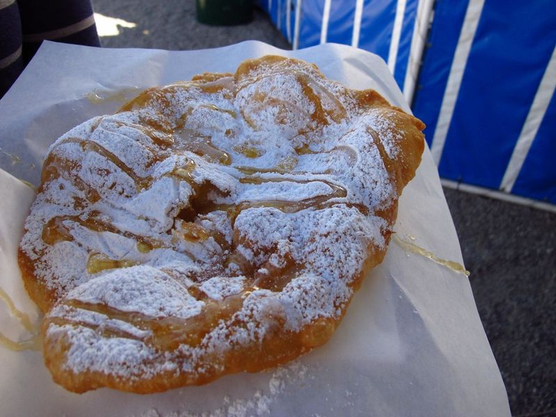 Fried Bread With Sugar
