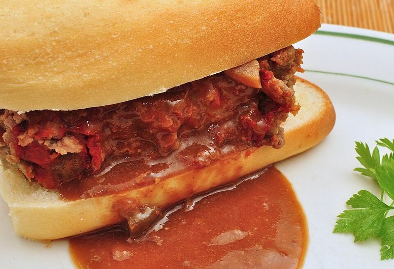 Meatloaf sandwich