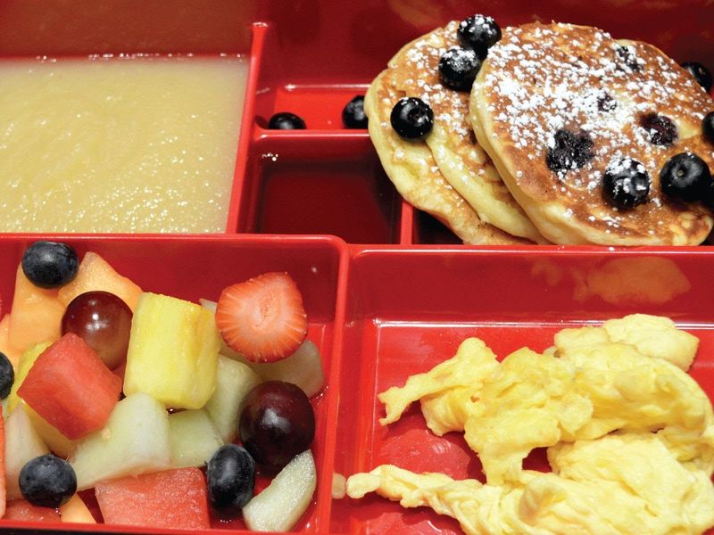 Blueberry Pancakes With Lemon Zest