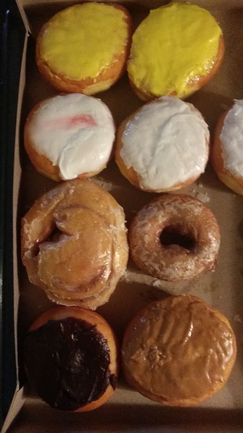 Raspberry Jelly Yeast Donut