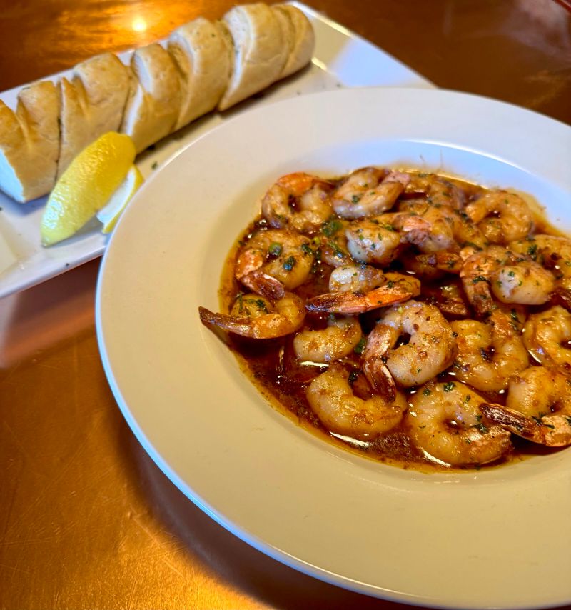 Garlic butter shrimp