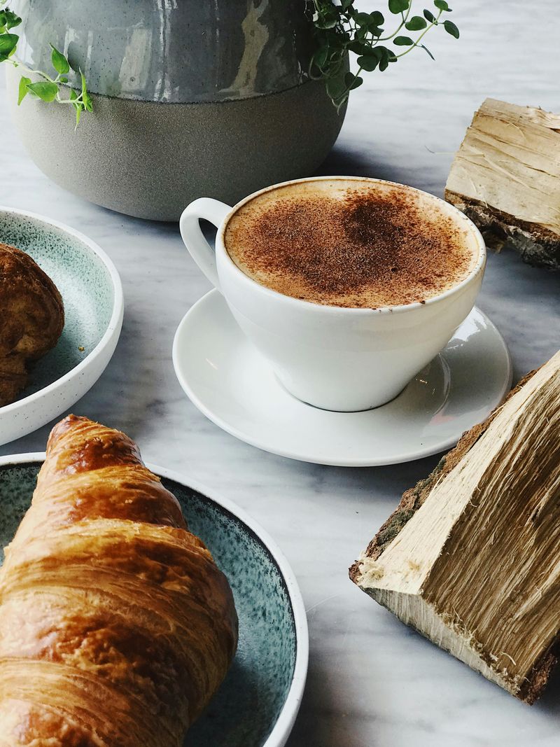 28 Breakfast and Brunch Favorites That Make Every Morning Feel Special 14 Cappuccino with Croissant