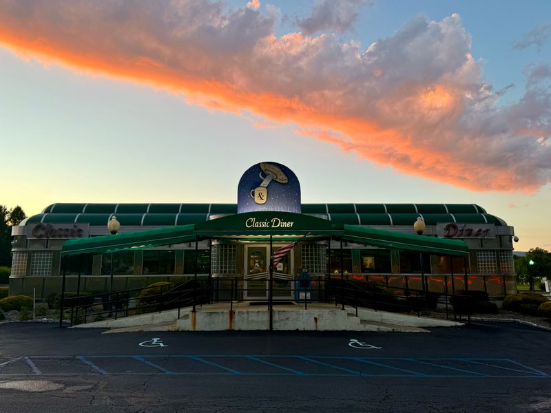 15 Roadside Pie Counters Across America Where Slices Are Still Cut Extra Thick 14 The Cup & Saucer Diner - Pine Bush, New York