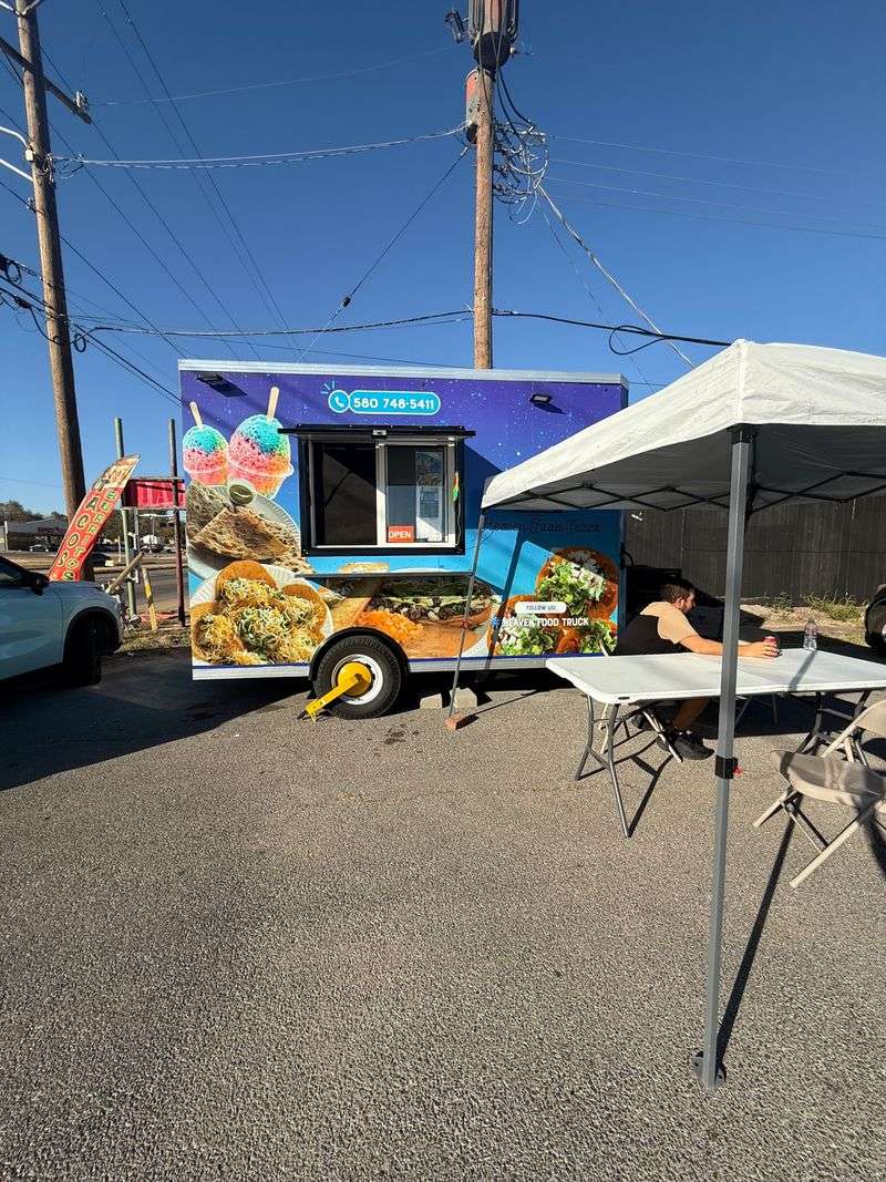 7 Oklahoma Trucks Serving Fry Bread Tacos Worth Every Detour 7 Heaven Food Truck – Lawton, OK