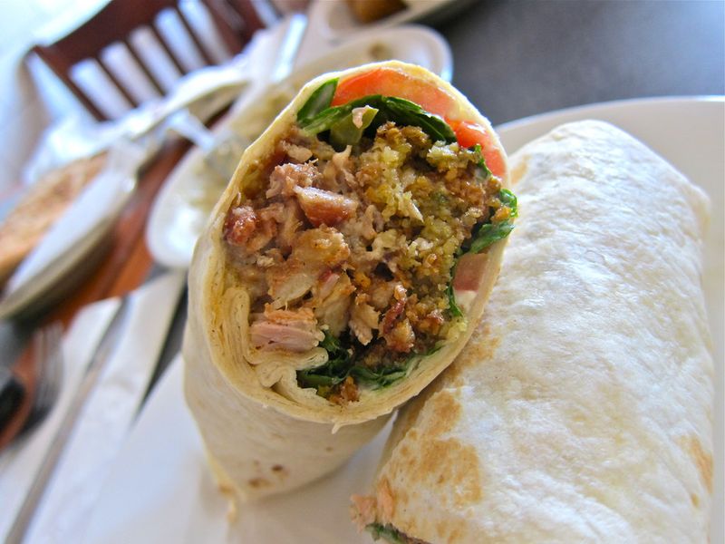 Falafel wrap