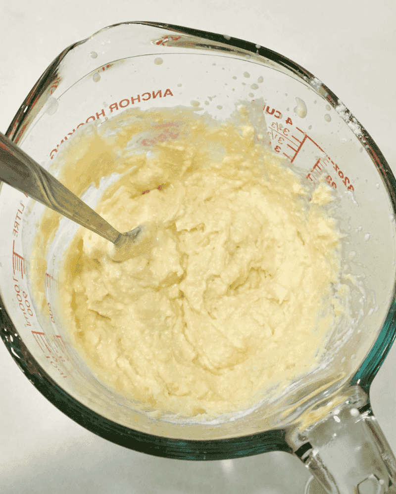 Overmixing Batter