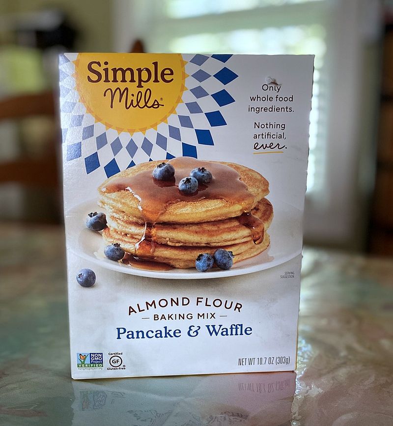 Packaged pancake mix