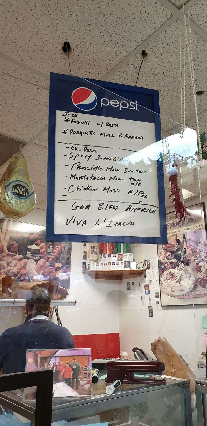 Seasonal Specials Board