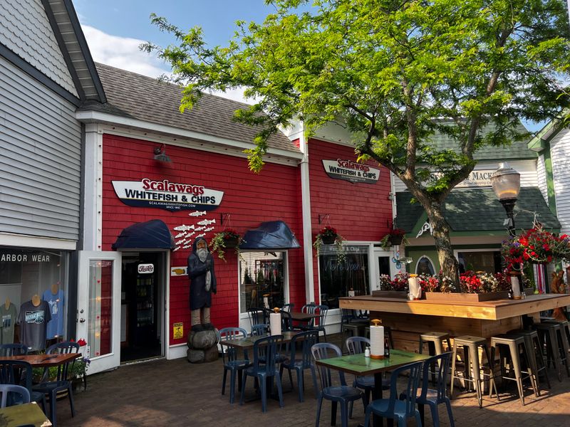 Scalawags Whitefish & Chips - Mackinaw City, Michigan