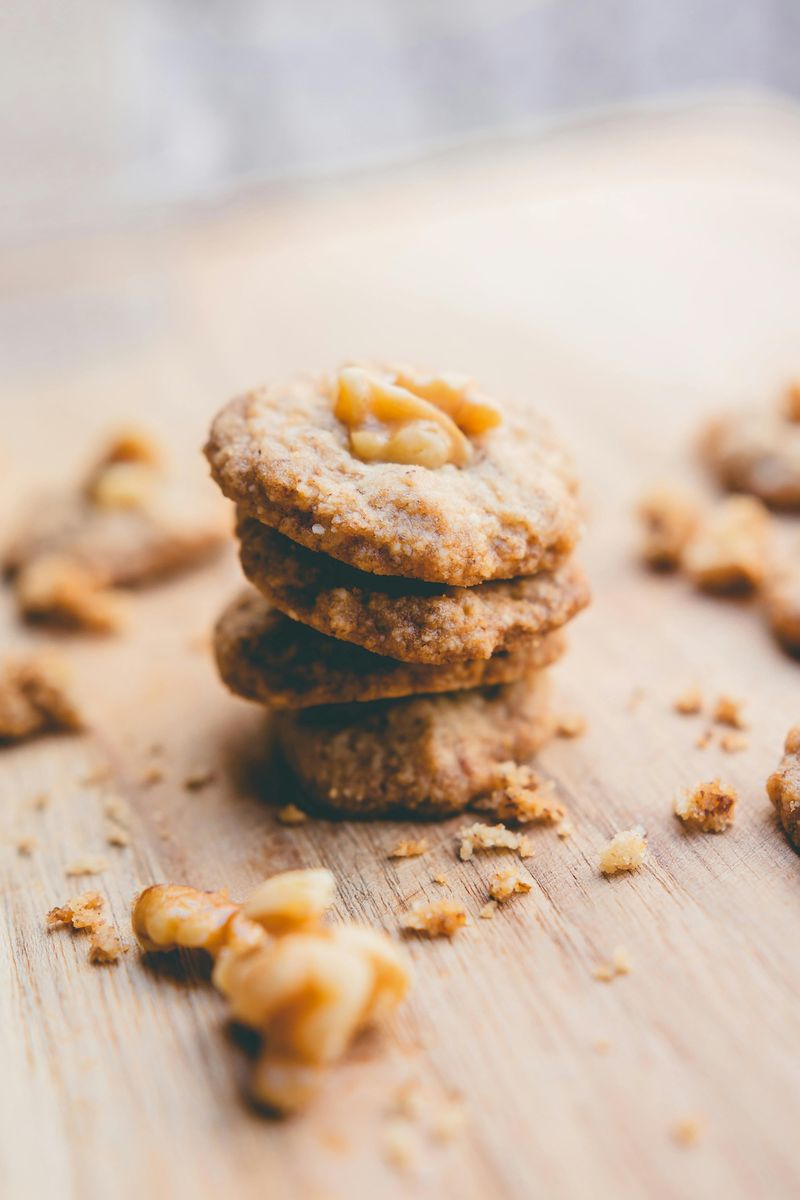 Walnut Crescent Cookies