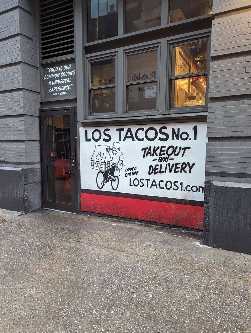 12 New York Breakfast Spots Rolling Out Egg And Chorizo Wraps With Serious Heat 8 Los Tacos No. 1 – New York, NY