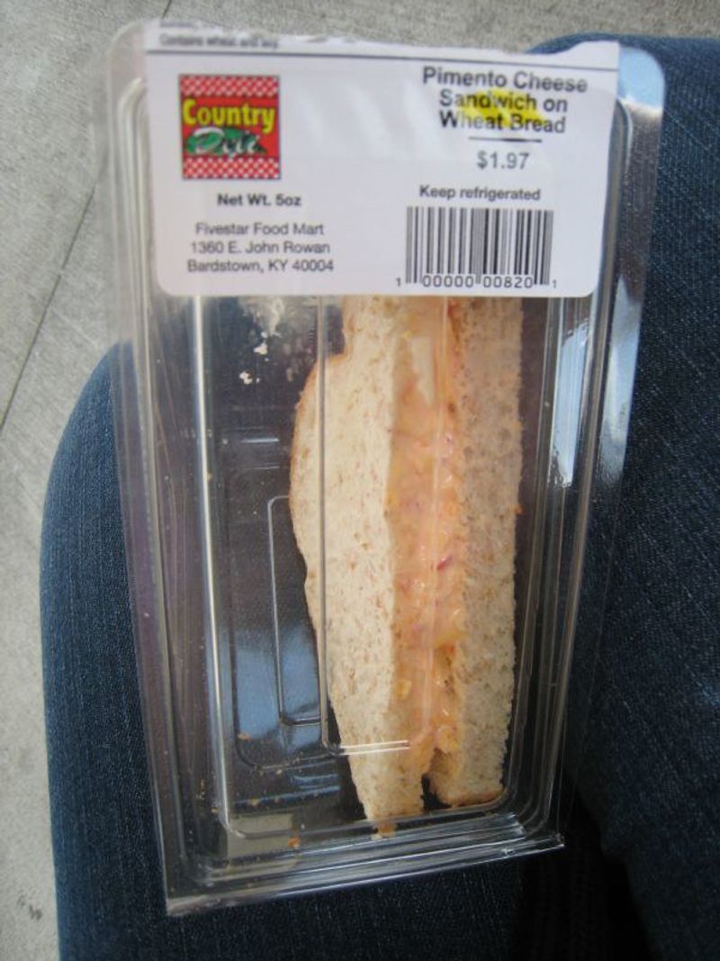 Pimento cheese sandwich