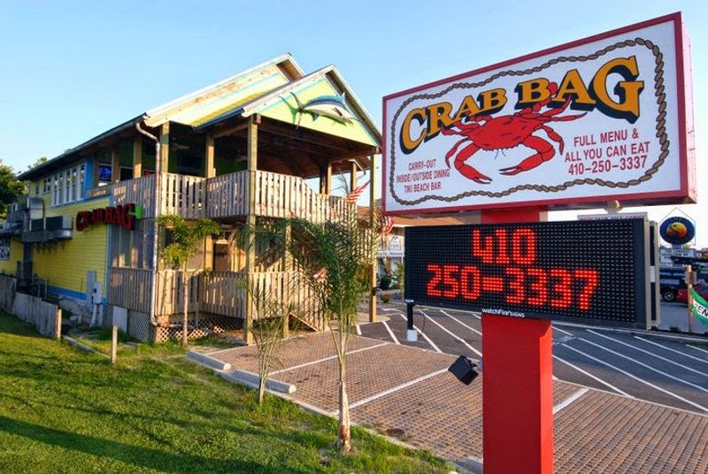 8 Chesapeake Bay Maryland Crab Houses So Packed On Weekends, Locals Go Midweek 7 The Original Crab Bag – Ocean City, MD