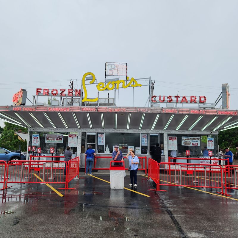 Leon's Frozen Custard - Milwaukee, Wisconsin