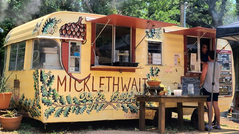 15 Texas BBQ Joints Serving Brisket So Tender Locals Plan Their Day Around It 18 Micklethwait Barbecue - Austin, Texas