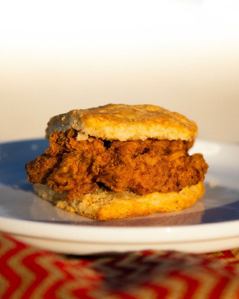 Fried Chicken and Biscuits