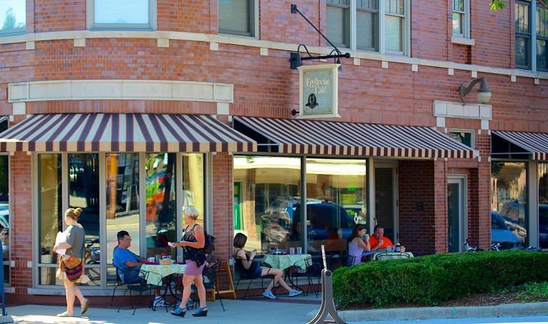 12 Illinois Breakfast Spots Where the Bacon Fryer Never Seems to Cool Down 8 Egg'lectic Café - Wheaton, Illinois