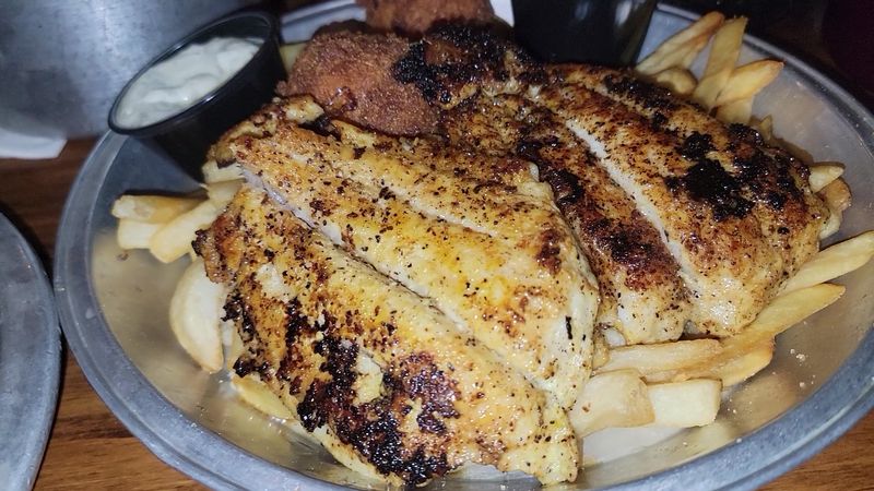 Steaks in a Seafood House