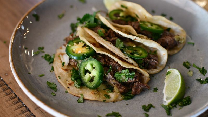 Beef tacos