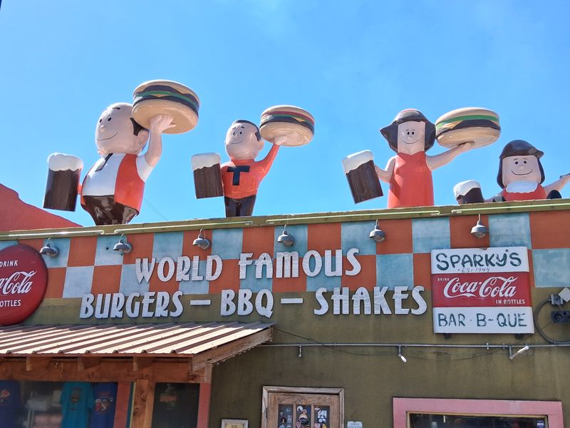 I Traveled Across New Mexico To Taste 13 Green Chile Breakfast Burritos And 4 Were Instant Favorites 10 Sparky's Burgers, BBQ & Espresso - Hatch, New Mexico