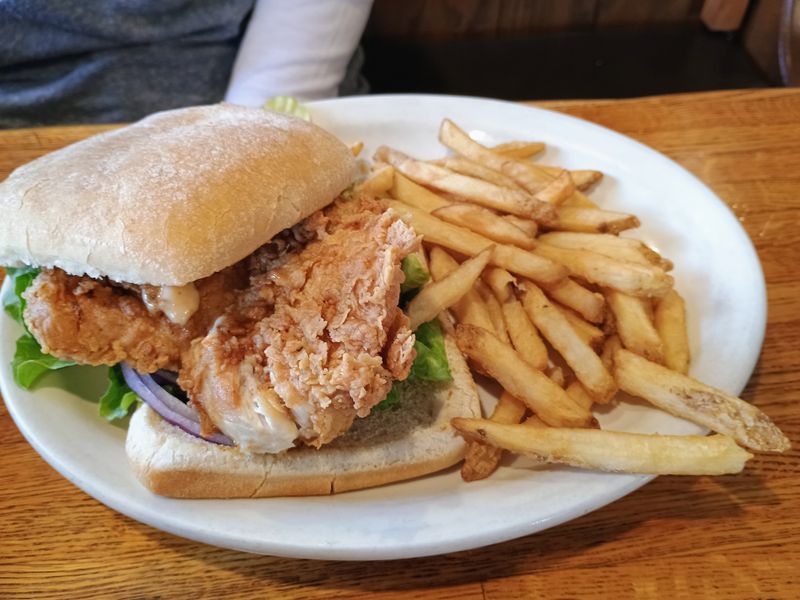 Iowa Pork Tenderloin Sandwich