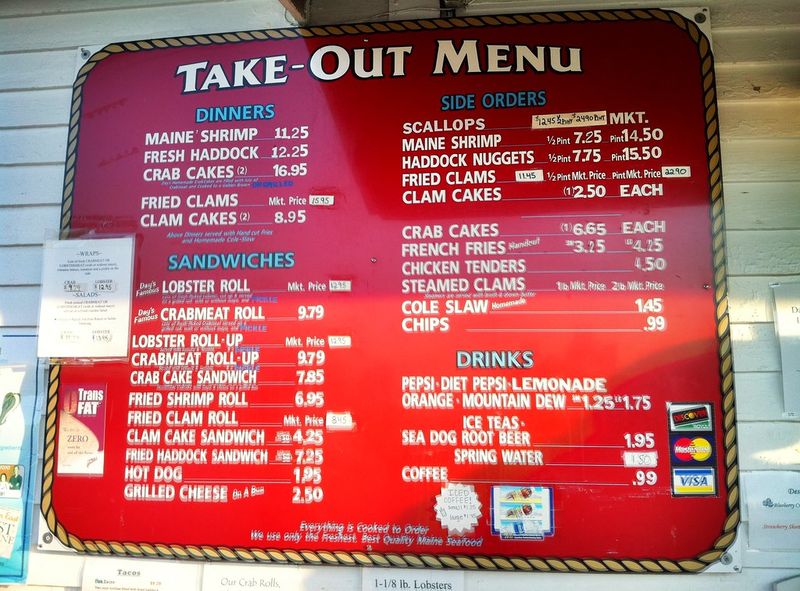 Paper menu board