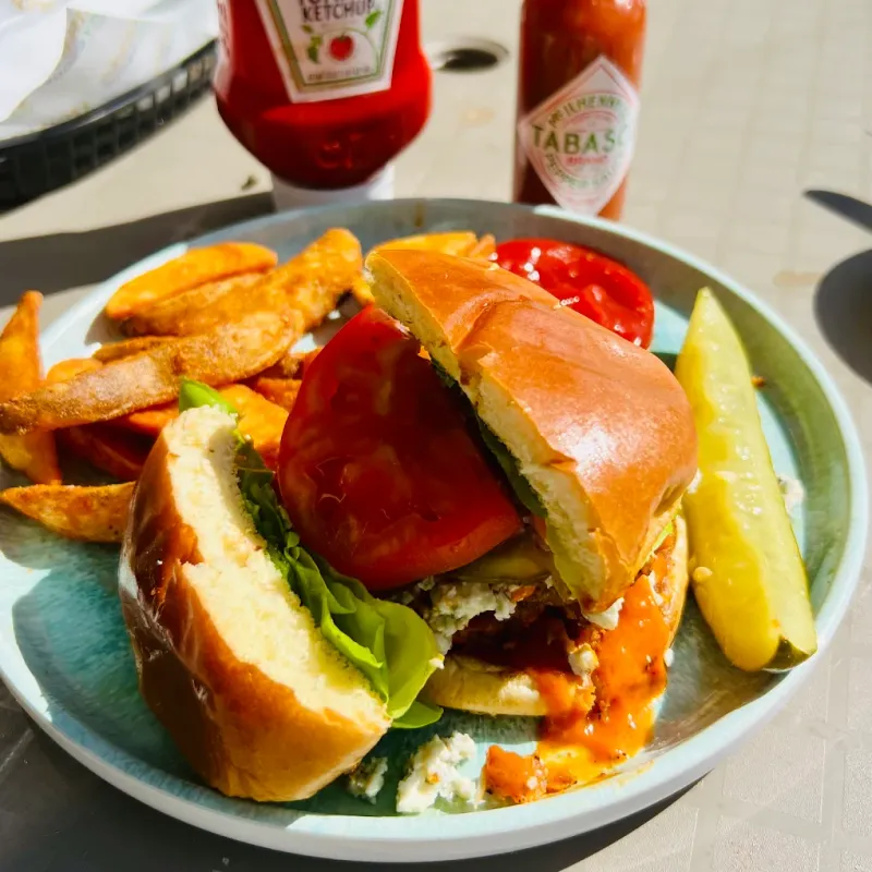 14 Florida Fish Fry Joints Where The Mahi Sandwich Disappears Fast At Lunch 13 Sandbar Seafood + Spirits - Anna Maria, Florida