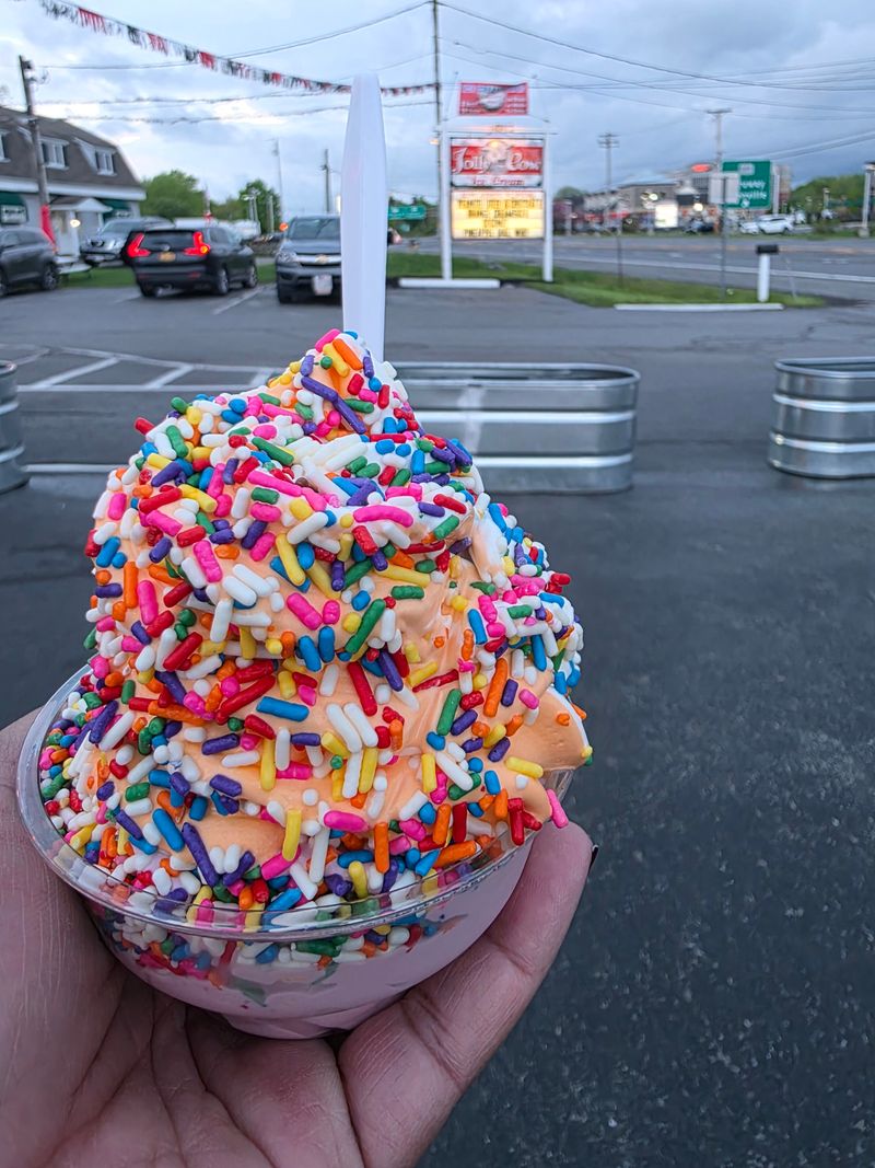 Rainbow Sprinkle Kiddie Cone