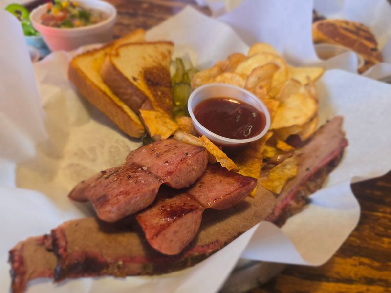 Pit Smoked Brisket Sandwich