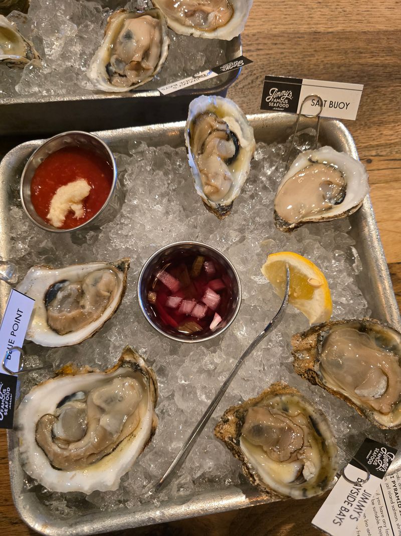 This Maryland Seafood House Serves Crab Cakes So Famous the Weekend Crowds Start Forming Before Lunch 9 Rockefeller Oysters, Street Side