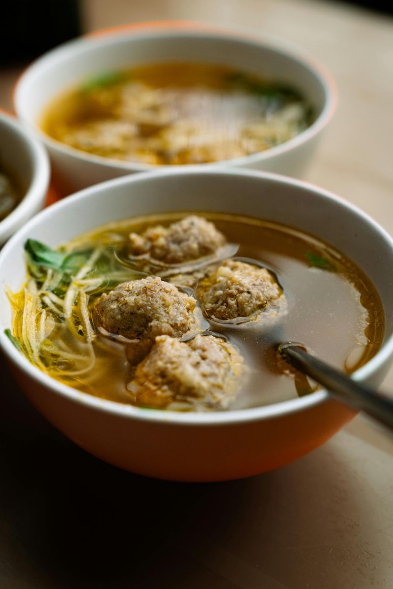 Italian wedding soup (diner staple)