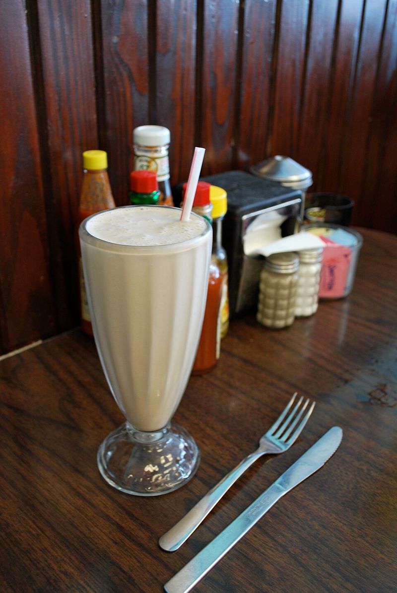Malt milkshake