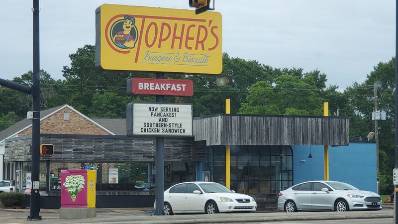 Topher's Burgers & Biscuits - Hardy Street - Hattiesburg, Mississippi