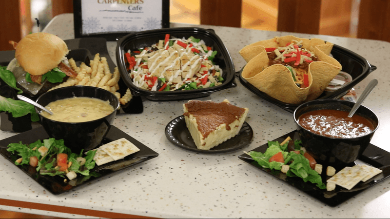 9 Ohio Buffet Counters Serving Comfort Plates Just Like Small-Town Church Suppers 14 Carpenter's Cafe - Millersburg, Ohio