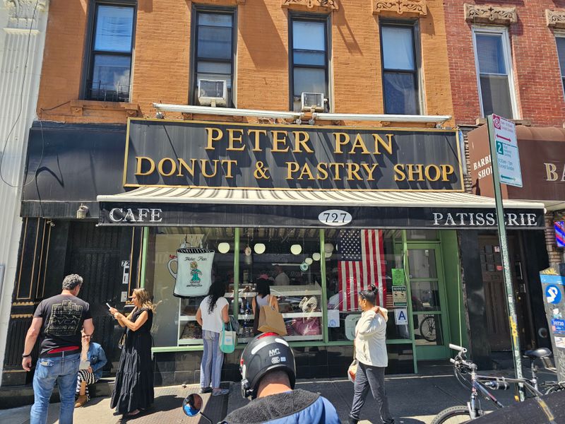 23 Small-Town Bakeries Across America Selling Cinnamon-Sugar Doughnuts That Vanish by Mid-Morning 11 Peter Pan Donut & Pastry Shop - Brooklyn, New York