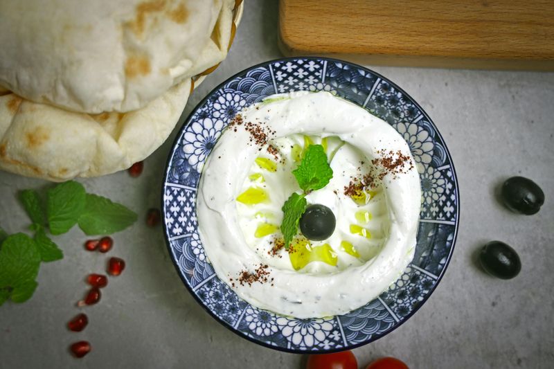 10 Mediterranean Mezze Plates That Turn a Simple Dinner Into a Feast 11 Labneh with Herbs