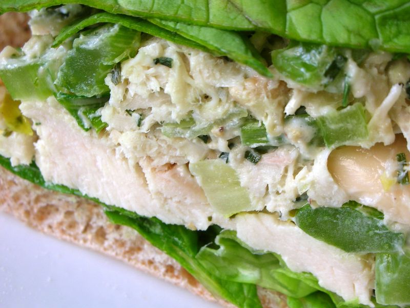 Chicken salad sandwich