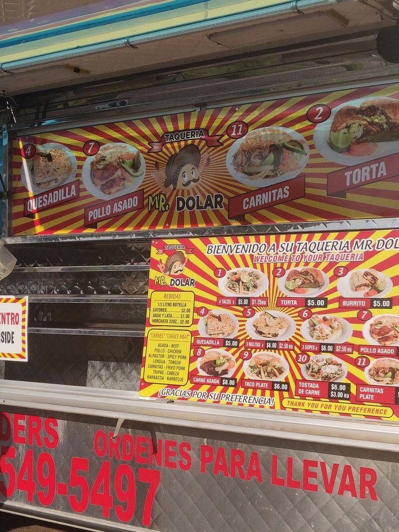 7 Oklahoma Trucks Serving Fry Bread Tacos Worth Every Detour 9 Mr Dolar #2 Taco Truck – Oklahoma City, OK