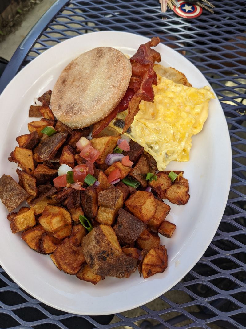 This Colorado Mountain Café Serves Heaping Breakfast Plates Locals Say Are the Best Warm-Up Before a Day on the Summit 12 Build Your Own Omelet