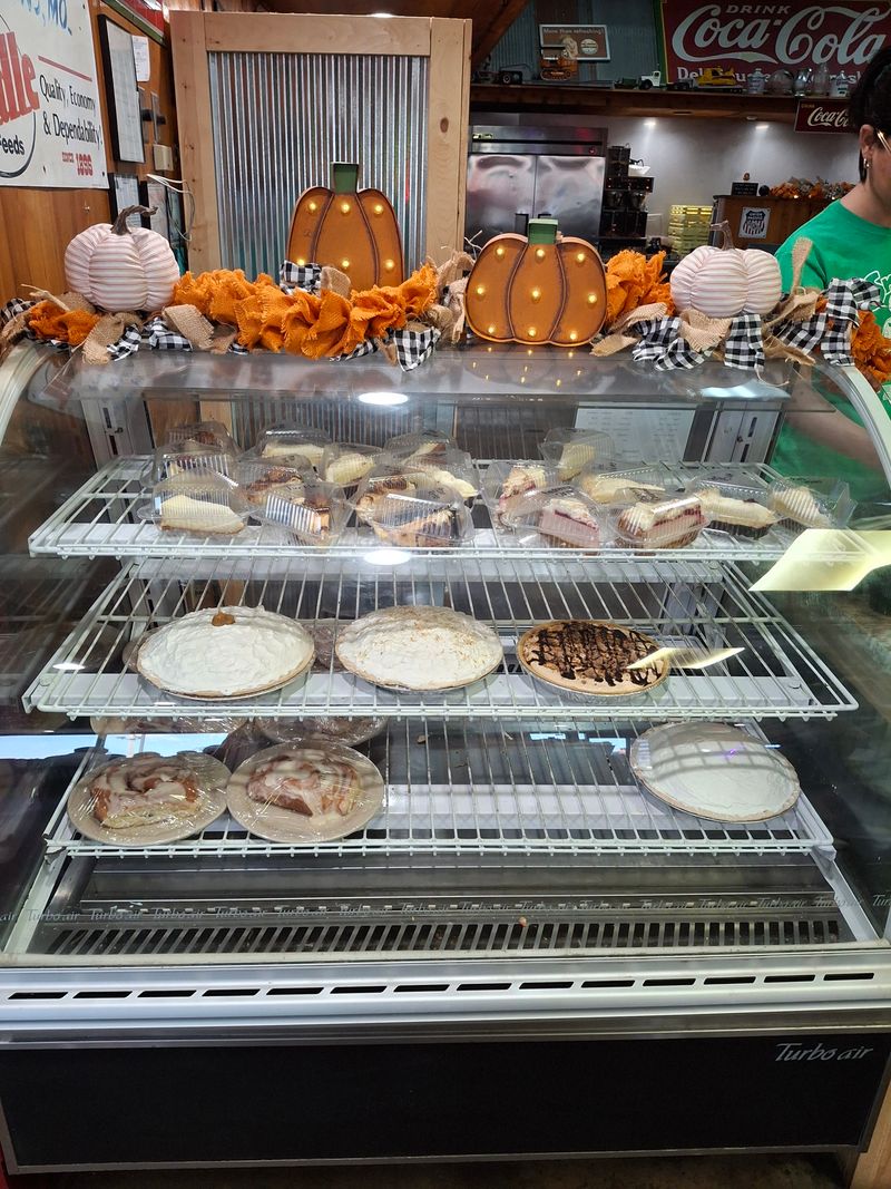 Desserts And The Pie Case