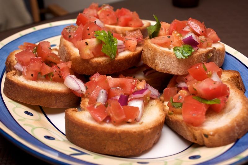Famous Dishes You’ve Been Saying Wrong for Years (Yes, Even That One) 2 Bruschetta
