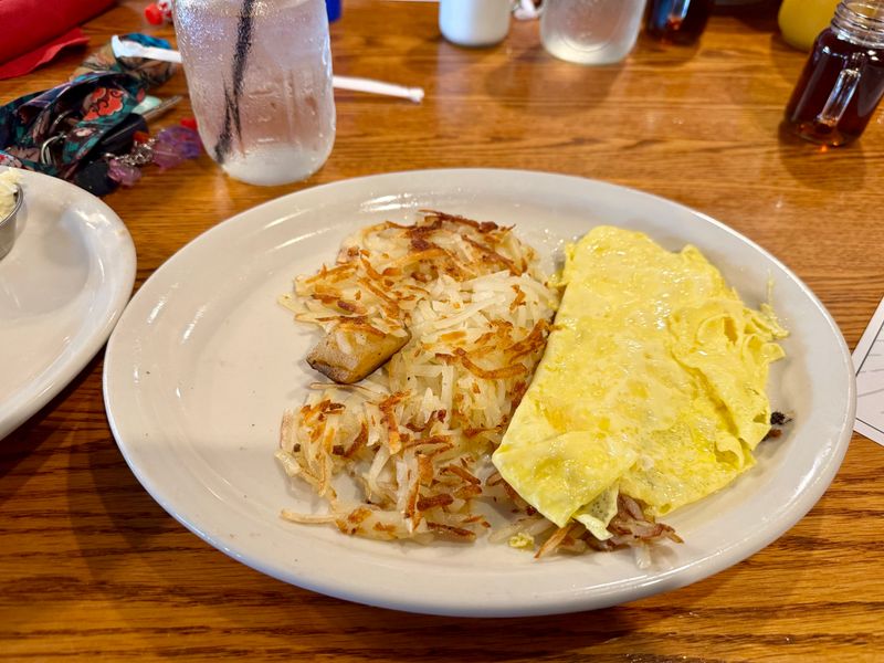 Barnyard Omelet Loaded With Fixings