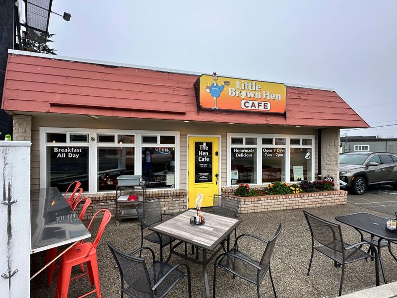20 Old-School Sub Shops Across America Stuffing Rolls So Heavy They Need Two Hands 20 Little Brown Hen Cafe - Florence, Oregon