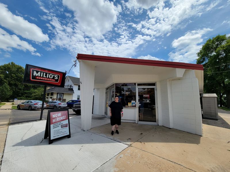 20 Old-School Sub Shops Across America Stuffing Rolls So Heavy They Need Two Hands 17 Milio's Sandwiches - Madison, Wisconsin