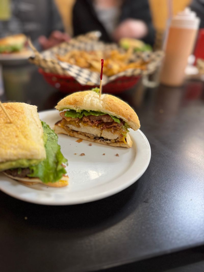 Blue Bacon Burger Favorite