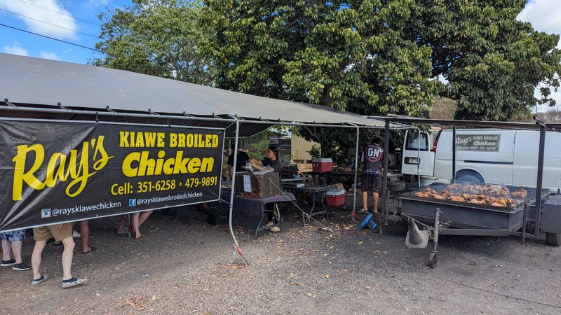 Ray's Kiawe Broiled Chicken - Haleiwa, Hawaii