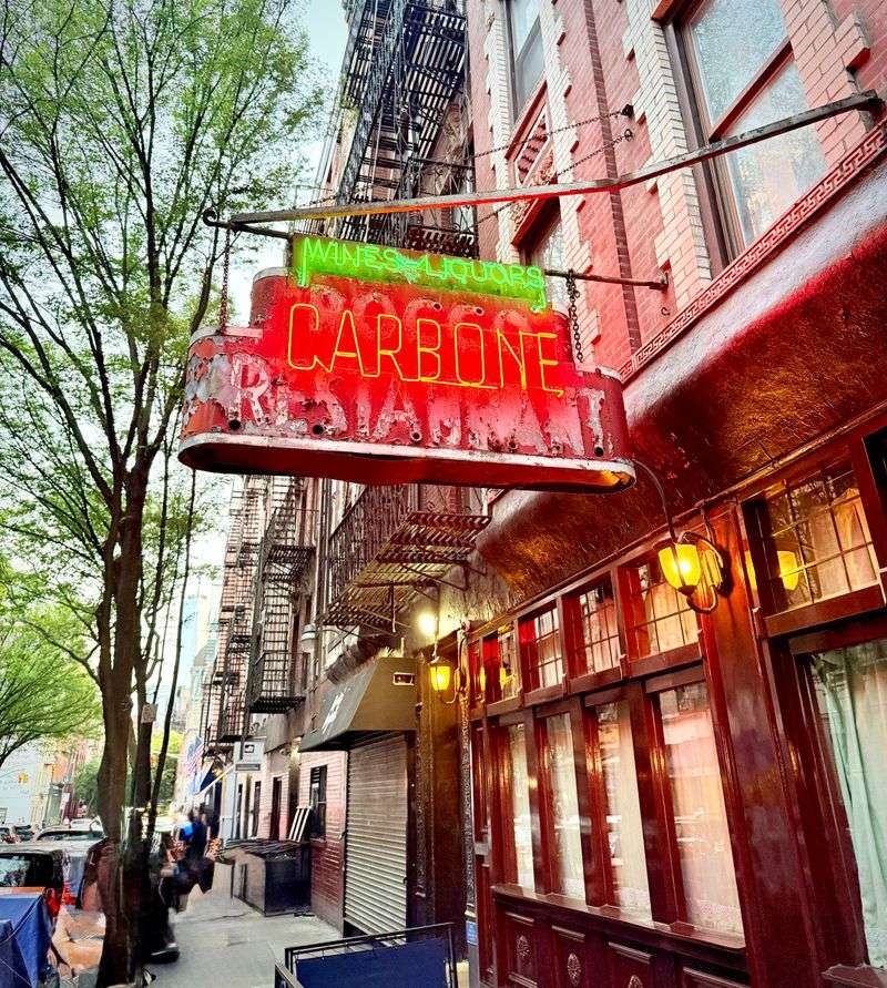 17 Old-School Italian Restaurants Where the Decor Hasn’t Changed in Decades 10 Carbone — New York, New York
